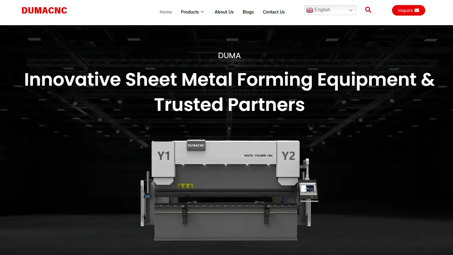 DUMA China Press Brake Manufacturer